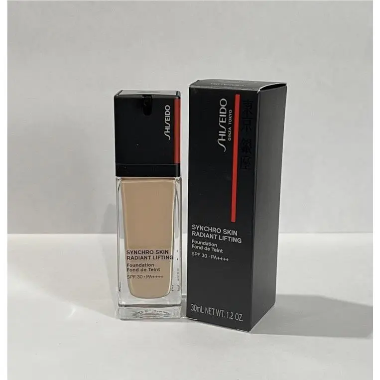 Shiseido Syncro Skin Radiant Foundation 140 Porcelain Spf 30 1oz