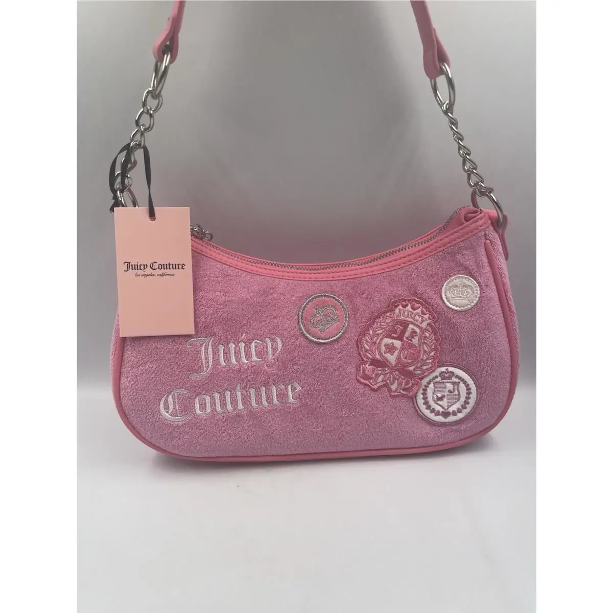 Juicy Couture Girls Rule Shoulder Bag - Cherry Blossom Pink