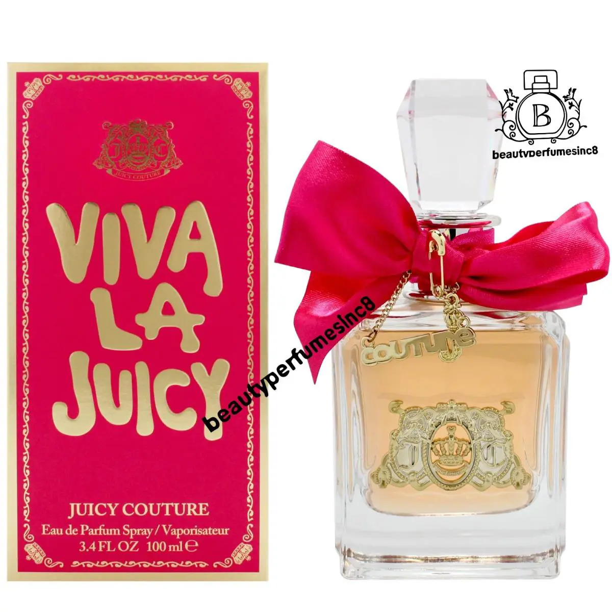 Viva LA Juicy by Juicy Couture For Women - 3.4 oz Edp Spray