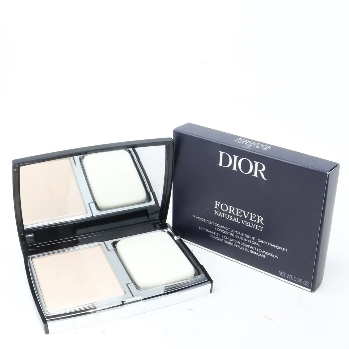 Forever Natural Velvet Compact Foundation 0.35oz 1W Warm by Dior