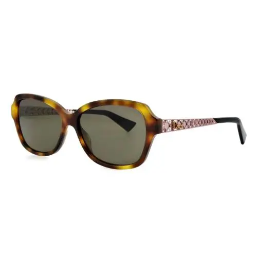 Christian  ama5N 0T470 56mm Havana Rose Gold Sunglasses Italy by Dior