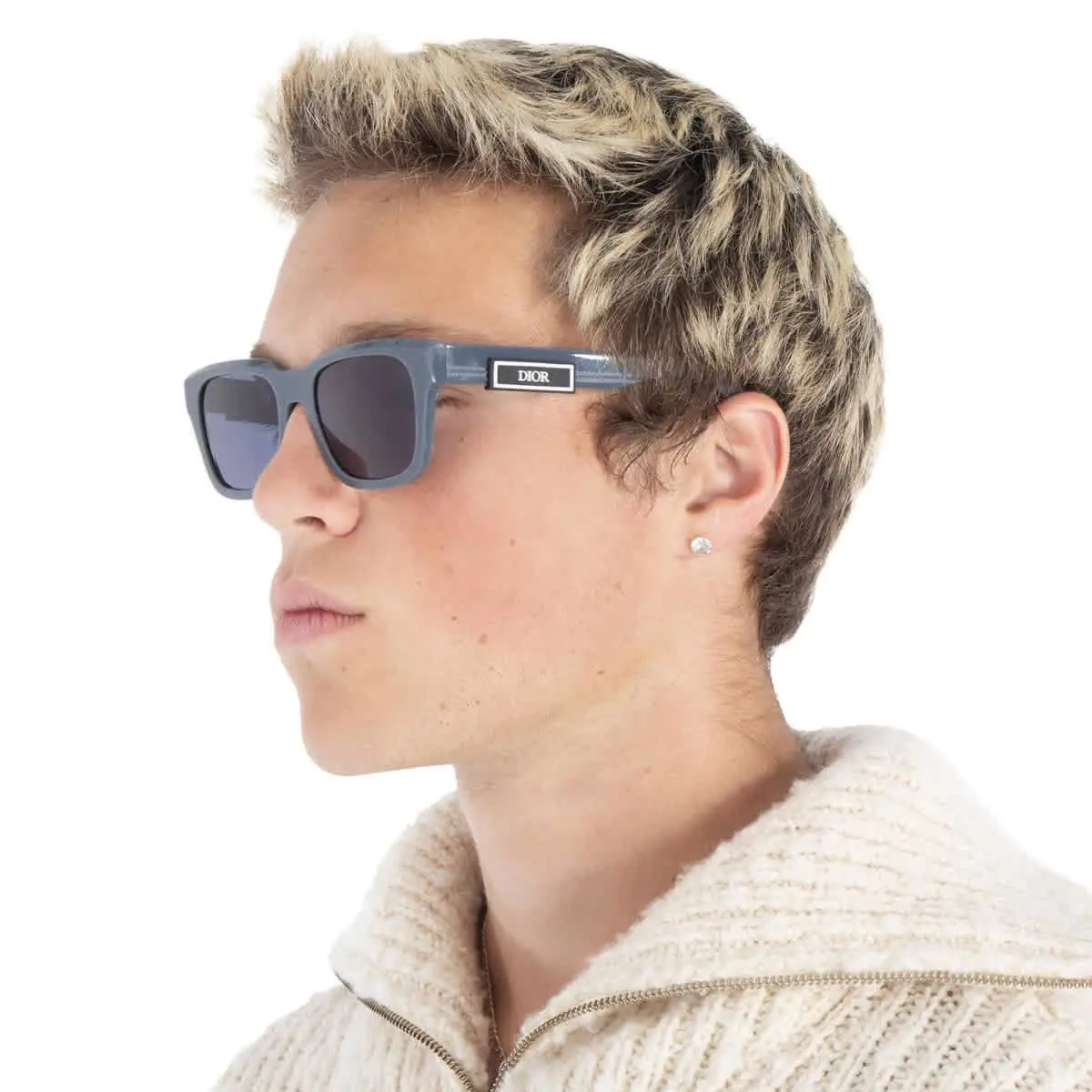 DIORB23 S1I 45B0 Blue Sport Men`s Sunglasses DM40052I 20V 53 DM40052I 20V by Dior