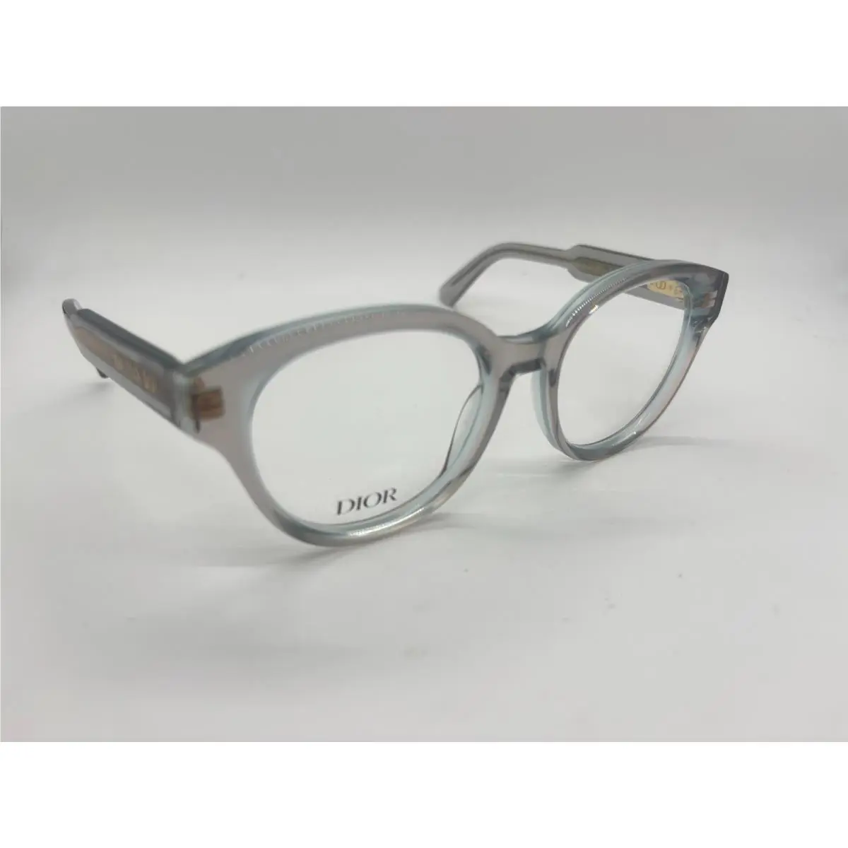 prismeo B1I 4500 Clear Grey Eyeglasses 51-19-140mm Full Set by Dior
