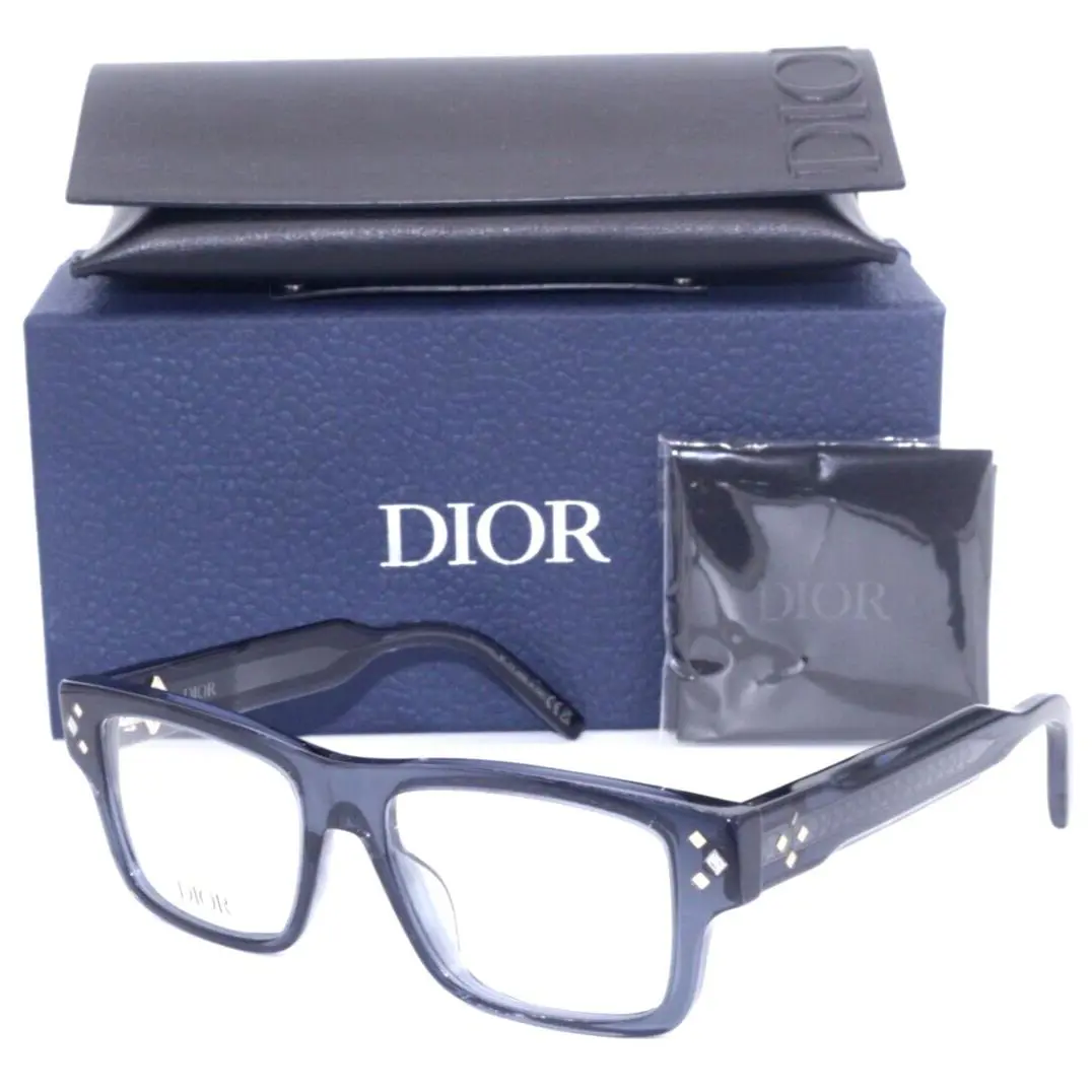 Christian  CD Diamondo S3I 3000 Transparent Blue Eyeglasses 53-17 by Dior