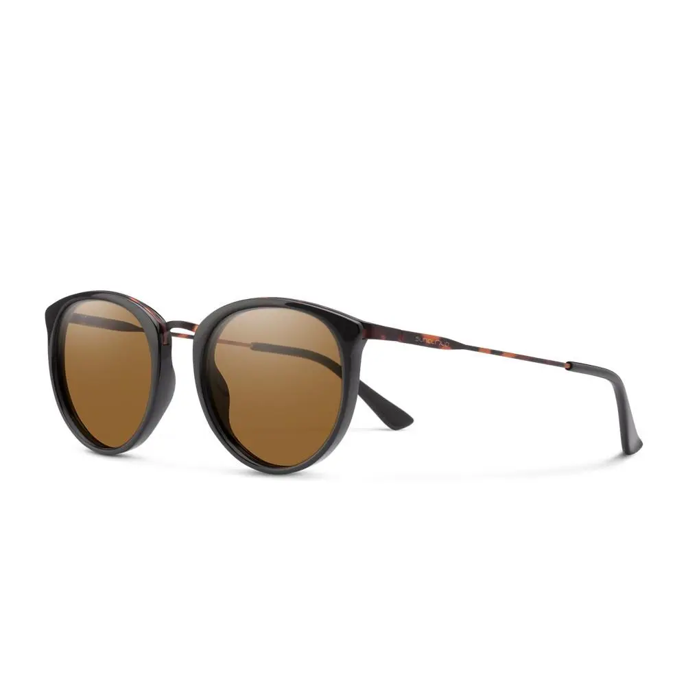 Smith Optics Suncloud Dana Sunglasses - Black Metal Tortoise - Brown