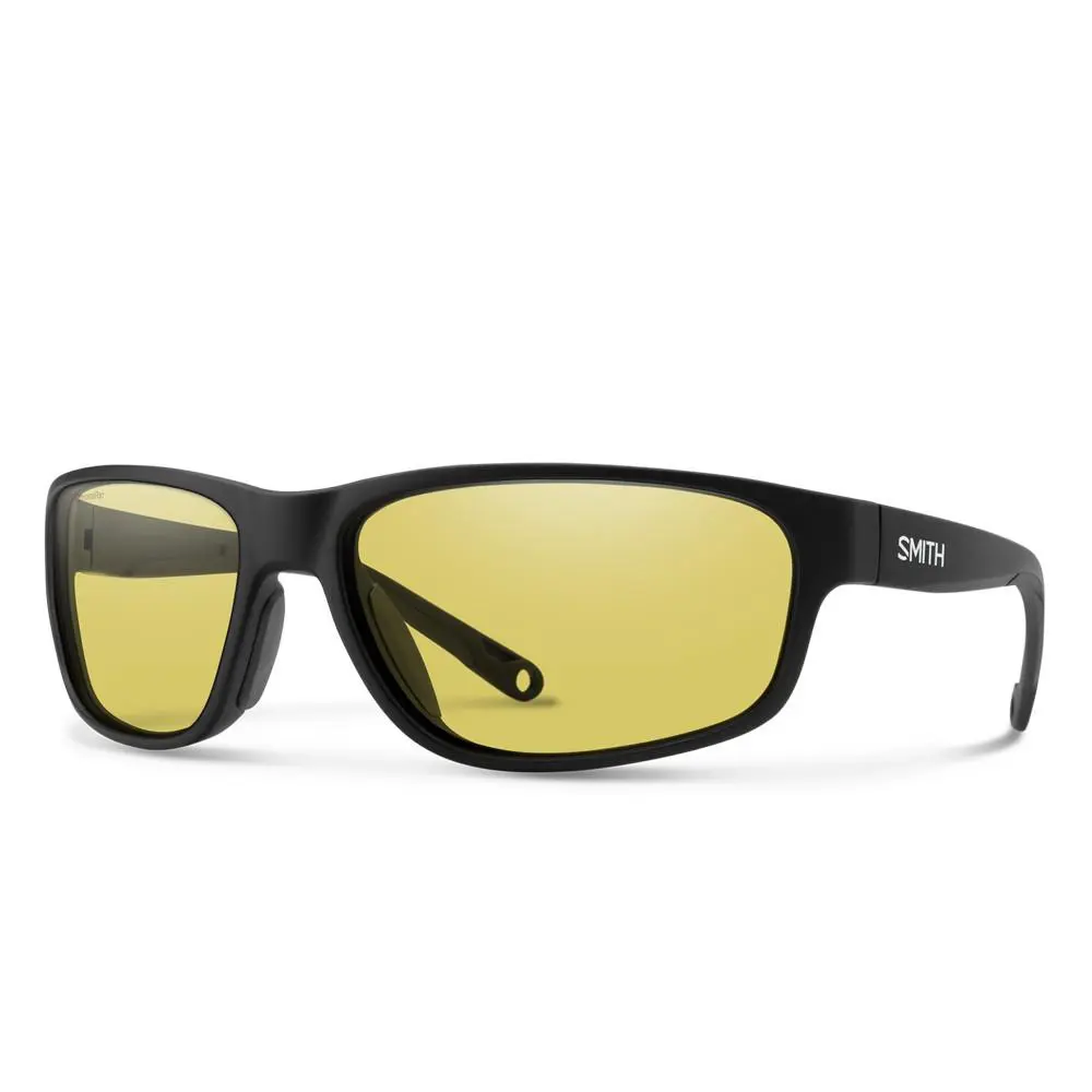 Smith Redding 2 Sunglasses - Matte Black - Low Light Yellow - Frame: Matte Black, Lens: Low Light Yellow