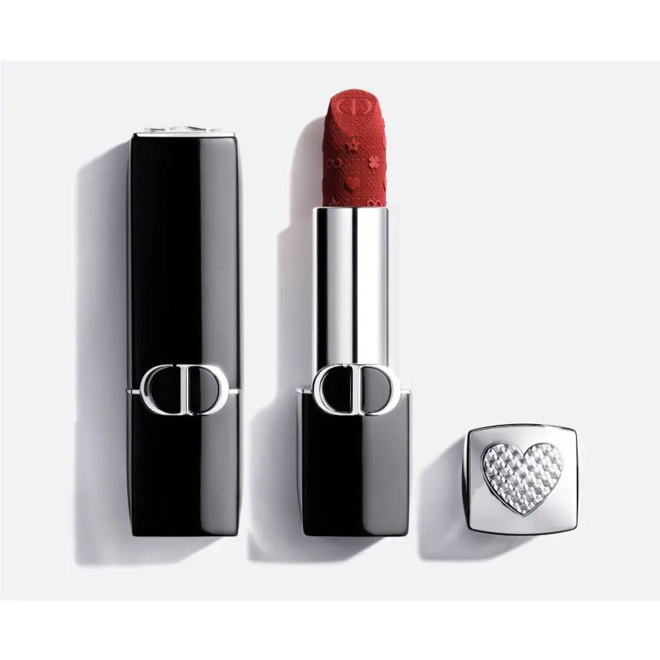 Rouge Lipstick Limited Edition Lucky Symbols 802 Red Passion Full Size by Dior