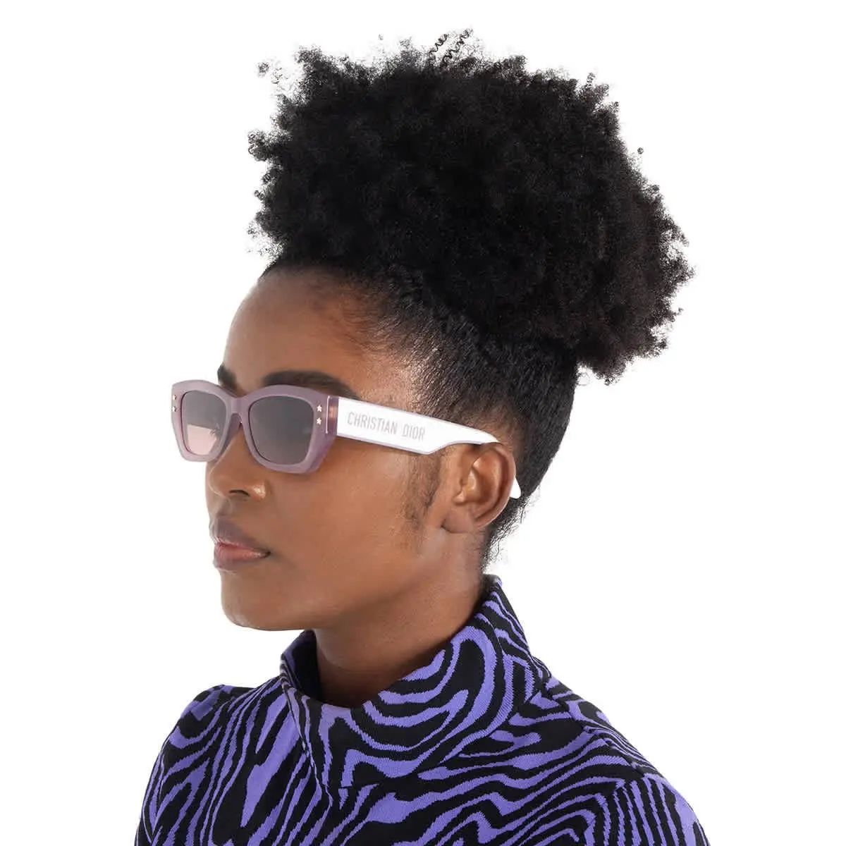 pacific S2U Gradient Bordeax Cat Eye Ladies Sunglasses CD40113U 69T 53 by Dior