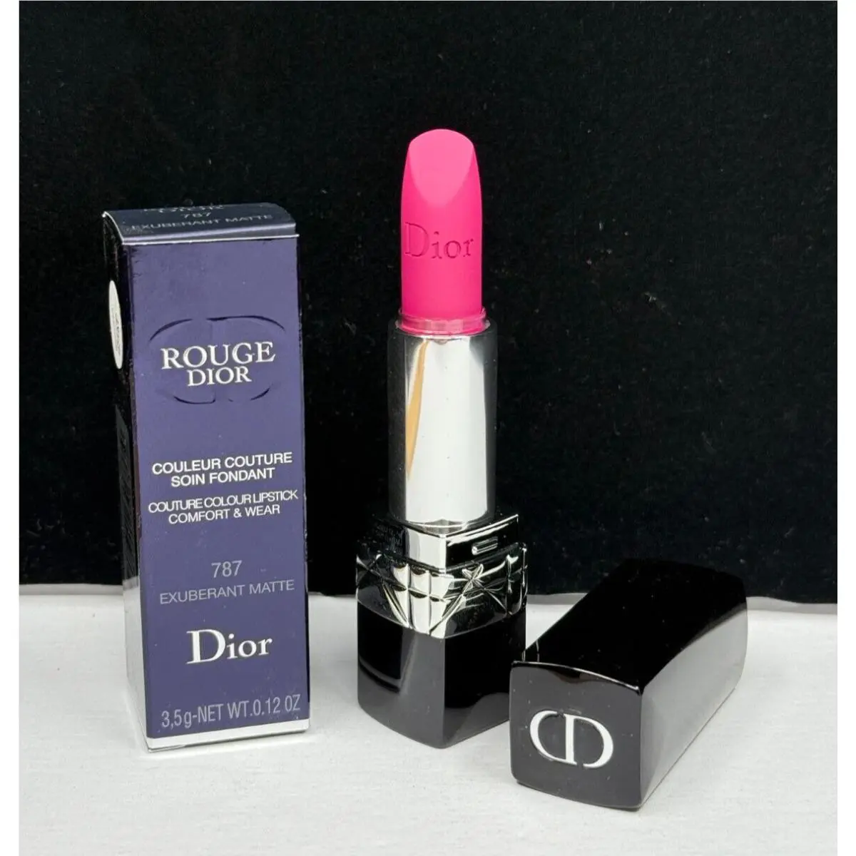 Dior Rouge Lipstick 787 Exuberant Matte 0.12 oz Spring Rare