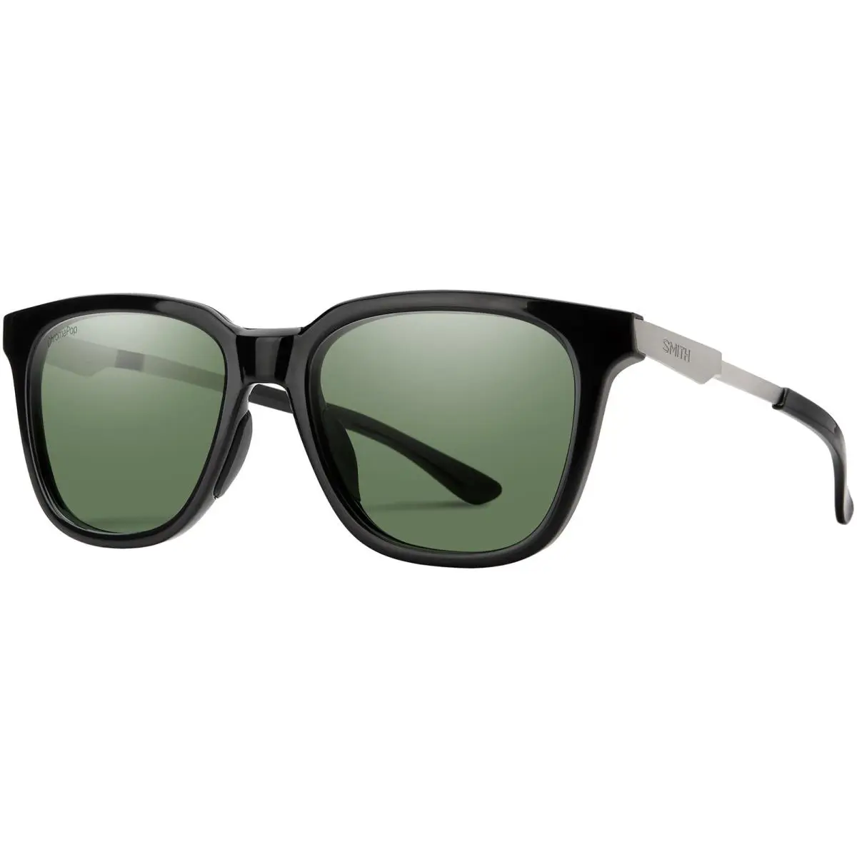 Smith Optics Roam Polarized Chromapop Black Soft Square Sunglasses 201264CSA53L7