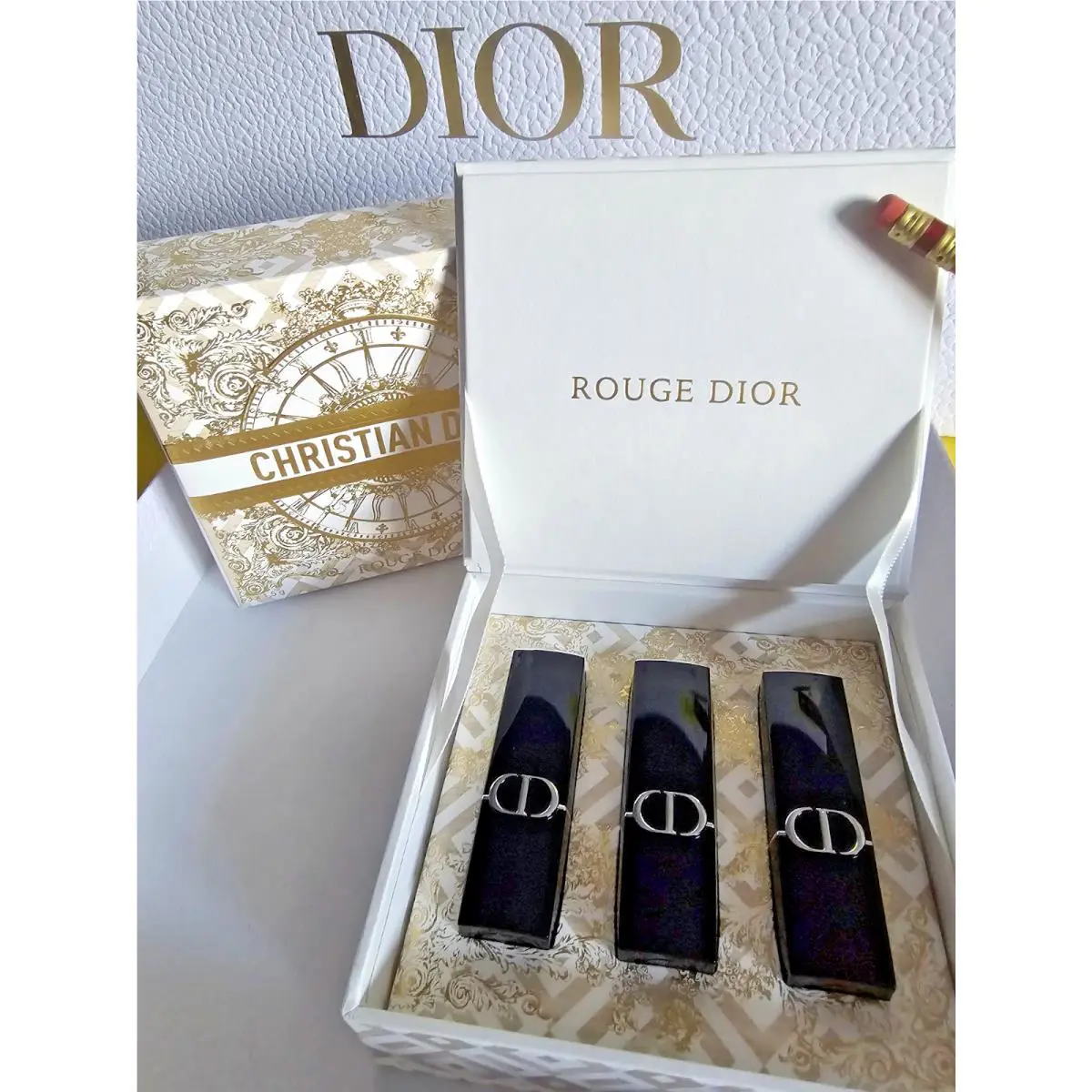 Rouge 3pc Mini Lipstick Collection by Dior