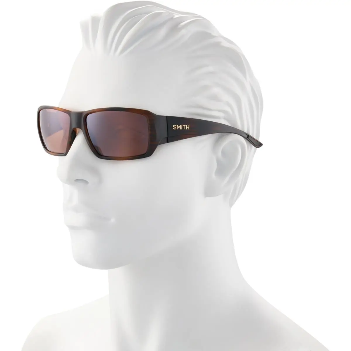 Smith Optics Guides Choice S Matte Tortoise Polarchromic Copper Glass Sunglass - Frame: Tortoise, Lens: Brown