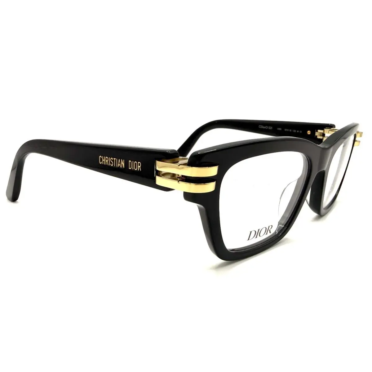 Christian  Cdioro S2I 1000 Black Frame Eyewear Eyeglasses 52-18-135 by Dior