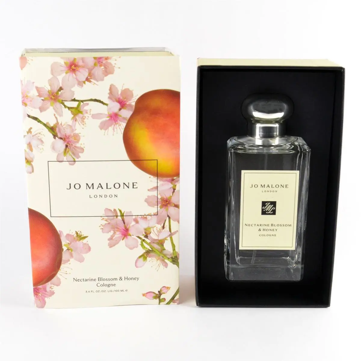 Jo Malone Nectarine Blossom Honey Cologne - Full Size 3.4 Oz. / 100mL Box
