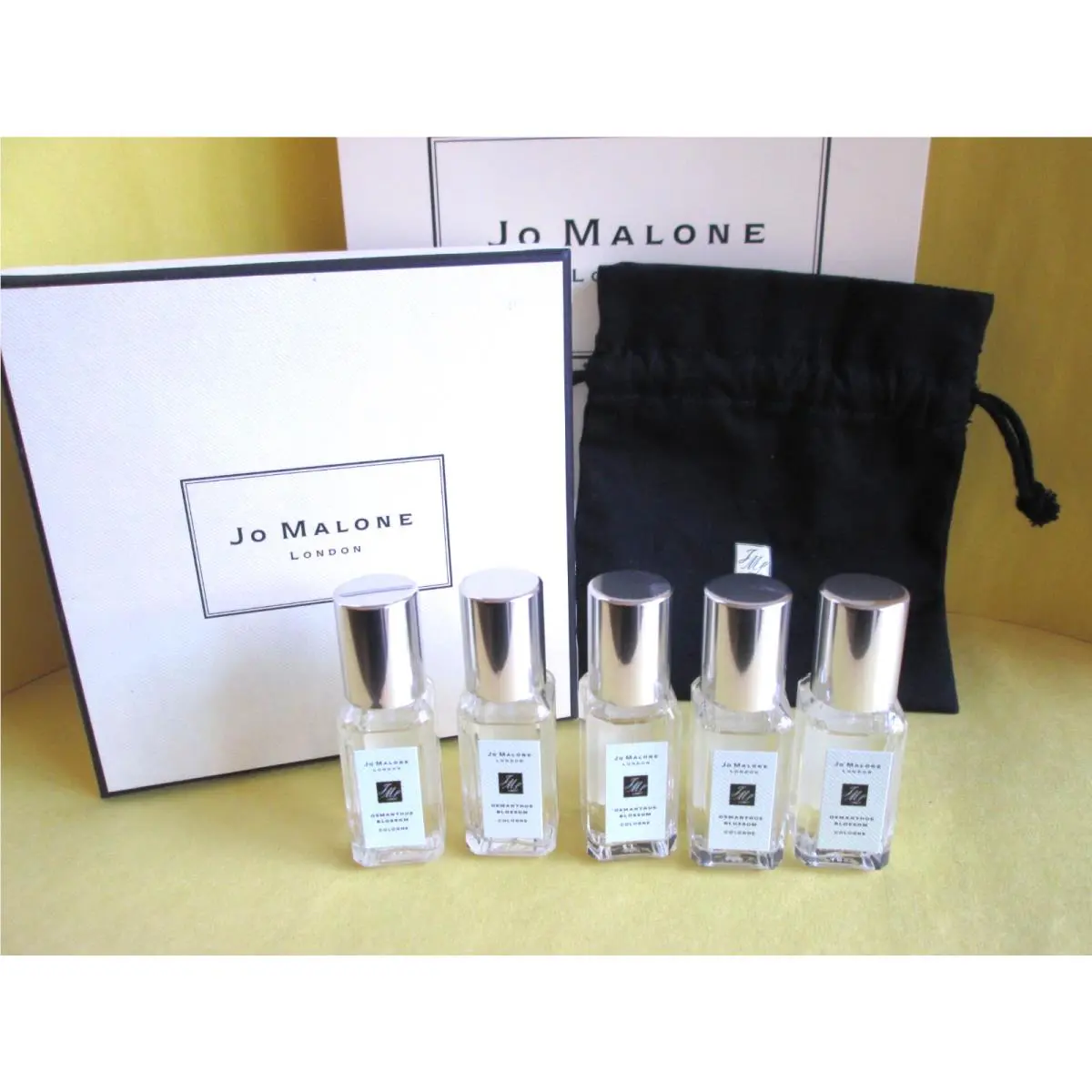 Set 5 Osmanthus Blossom JO Malone Cologne Perfume 0.3 OZ 9 ML Travel