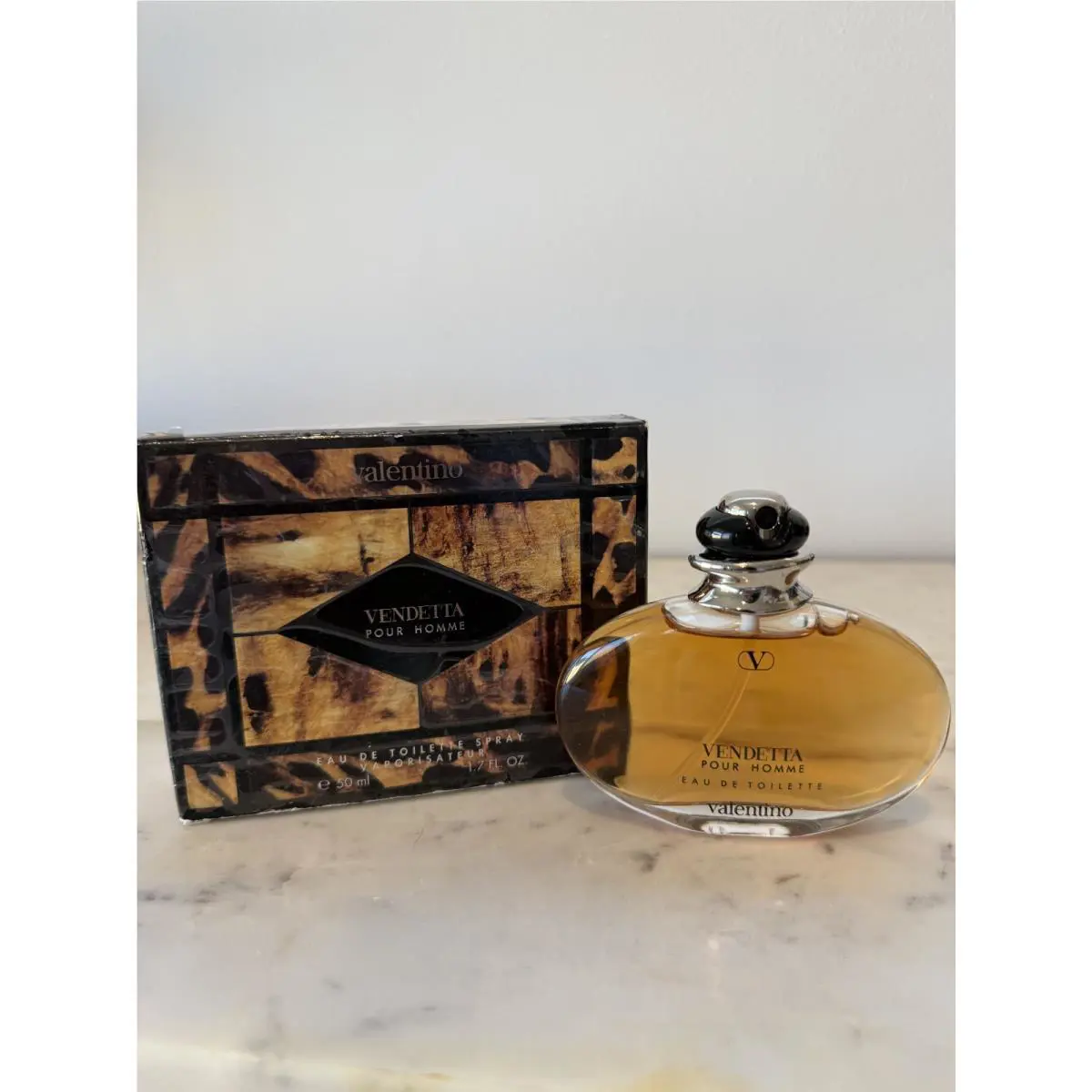 Valentino Vendetta Pour Homme Edt Spray 50ml Vintage