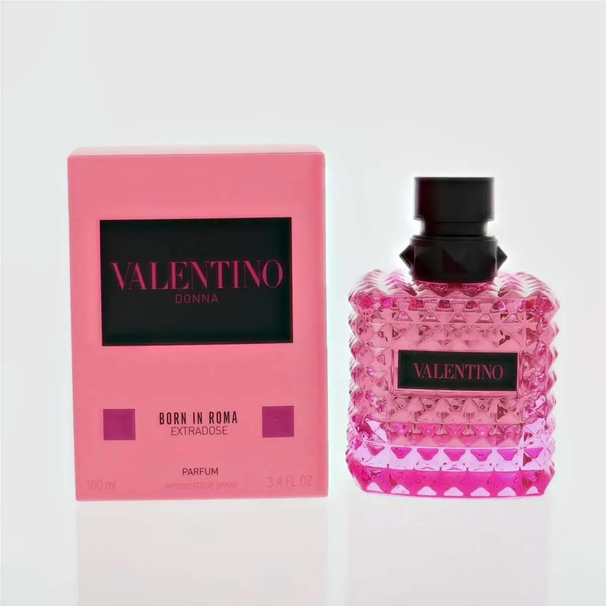 Born In Roma Extradose 3.4 Oz Eau De Parfum Spray by Valentino Box For Women