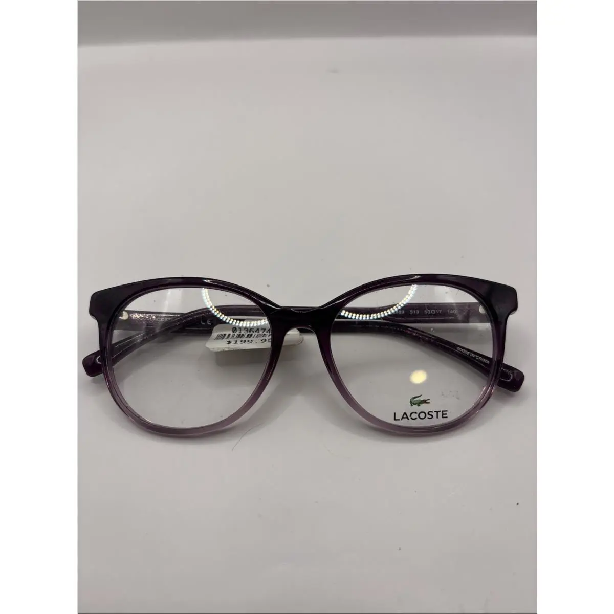 Lacoste L2869 513 Purple Gradient Eyeglasses 53-17-140