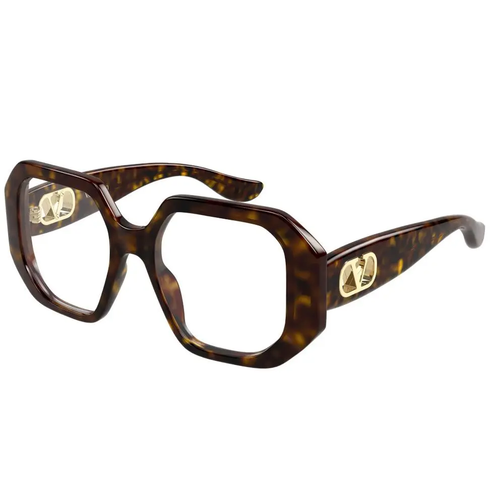 Valentino VG0003O 003 Avana Lucido Eyeglasses 51-18-140