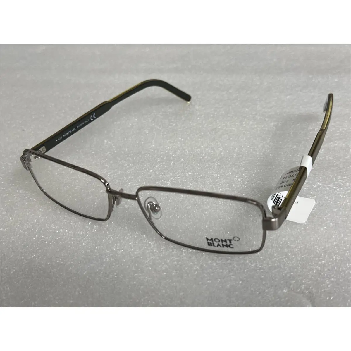 Montblanc Mont Blanc MB 622 034 Gunmetal Black Frame RX Optical Eyeglasses MB622 57-16-145
