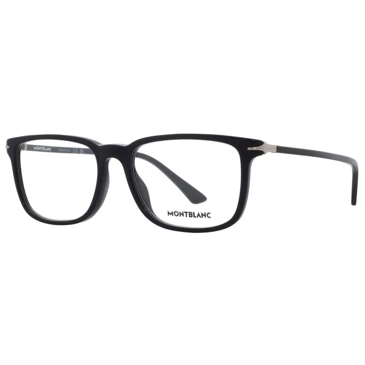 Montblanc Demo Square Men`s Eyeglasses MB0437O 001 54 MB0437O 001 54