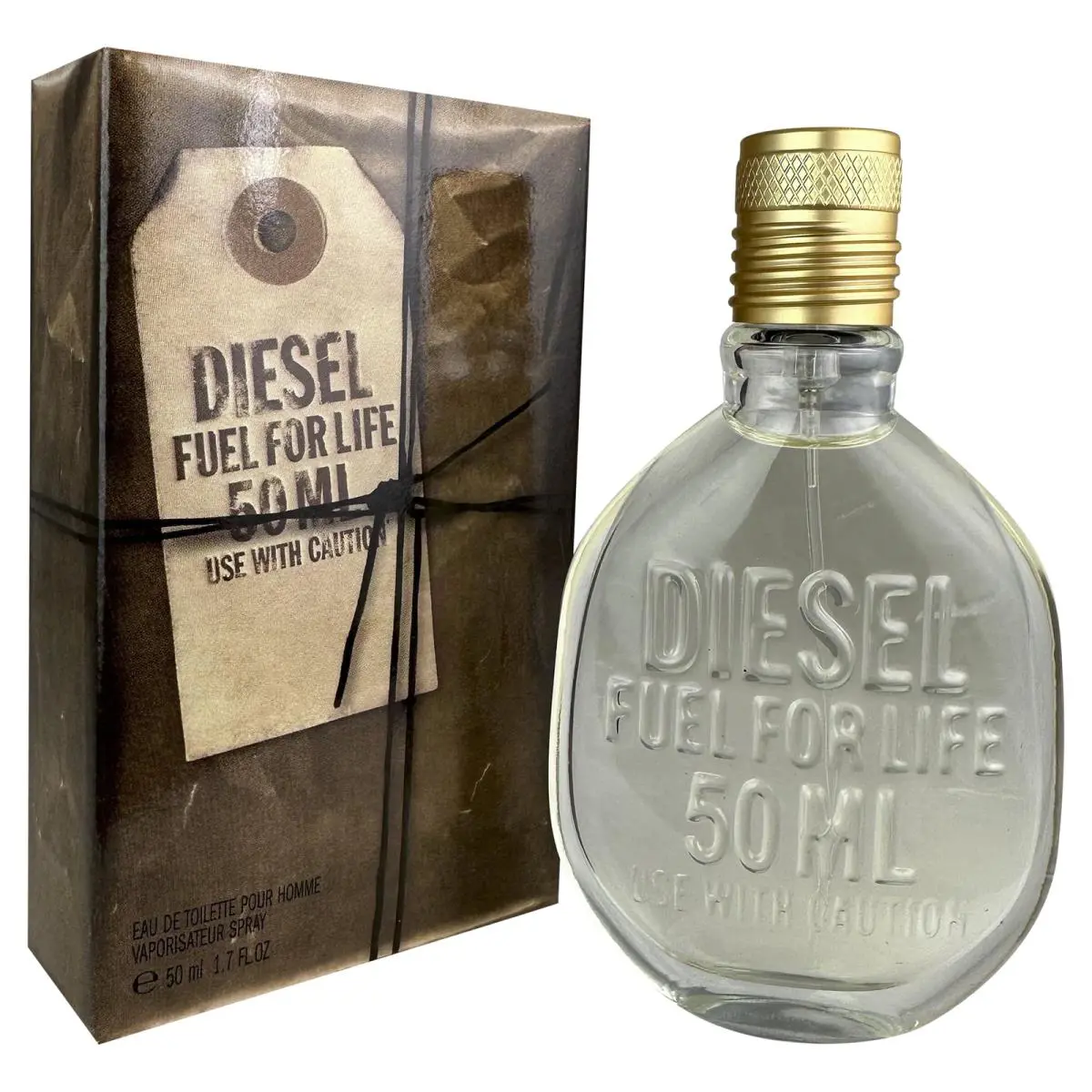 Diesel Fuel For Life For Men Eau de Toilette 1.7 oz / 50ml–Fresh Masculine Scent