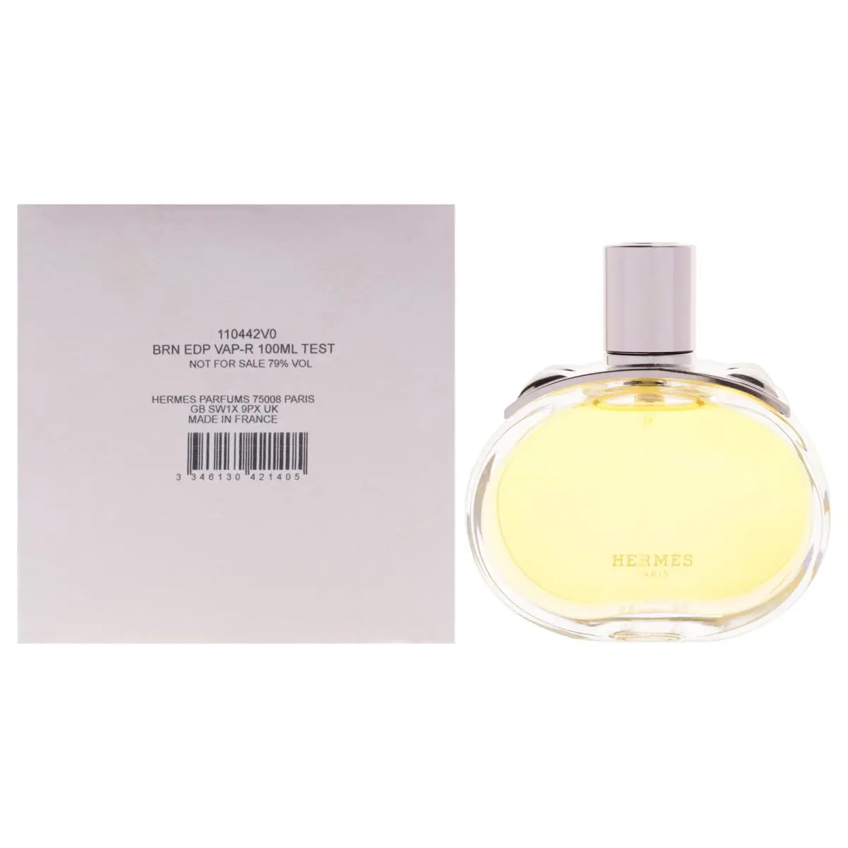 2 Pack Barenia by Hermes For Women - 3.3 oz Edp Spray Tester