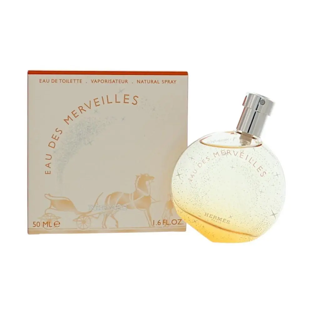Eau Des Merveilles  Box For Women 1.6 Oz Eau De Toilette Spray by Hermes