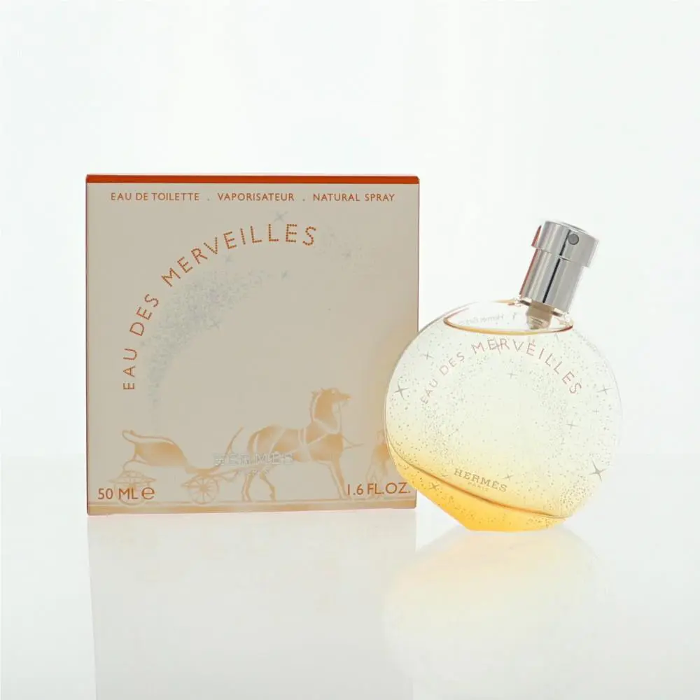 Eau Des Merveilles by Hermes Box For Women 1.6 Oz Eau De Toilette Spray