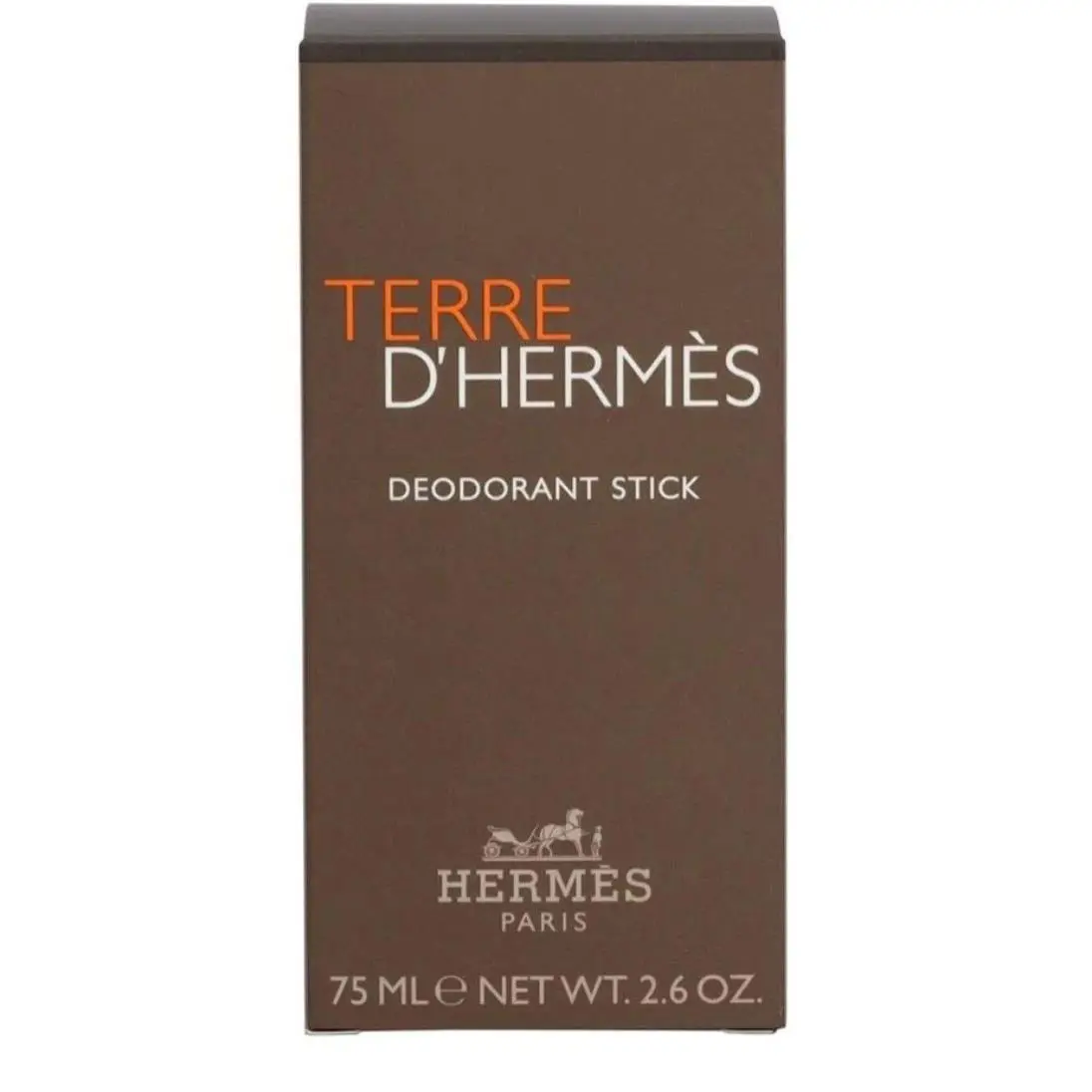 Hermes Terre D`hermes Deodorant Stick 2.6 oz 75 ml In Box