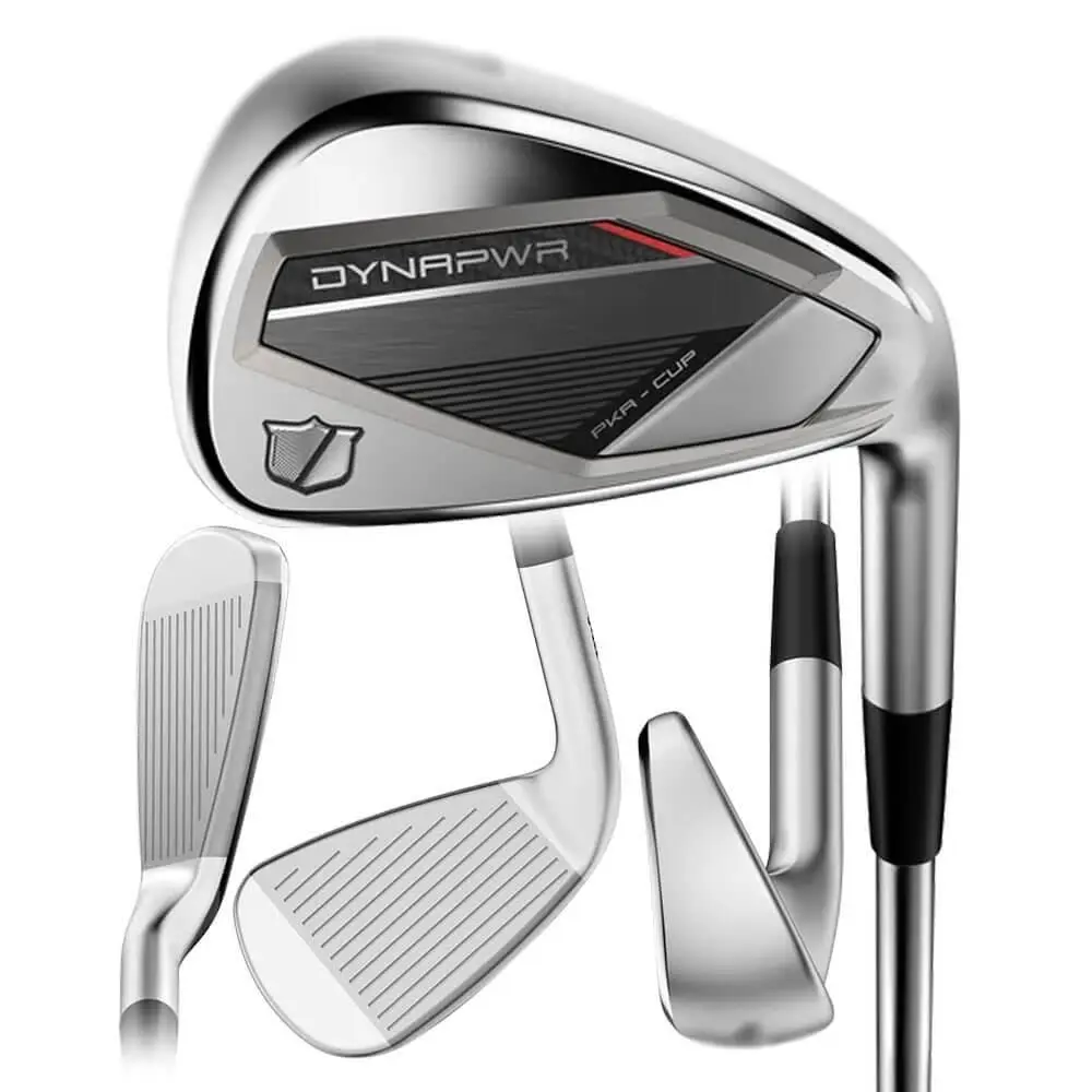 Wilson Men Dynapwr Iron Set - 25 RH 5-PW GW Graph Reg - Chrome