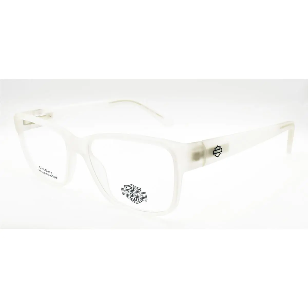 Harley Davidson HD0981 026 Men`s Eyeglasses 53-15-145 Matte Crystal Clear