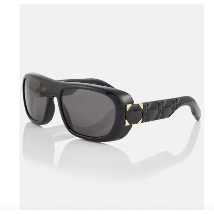 Prada Christian Dior Black Lady 95.22.S1I Square Sunglasses