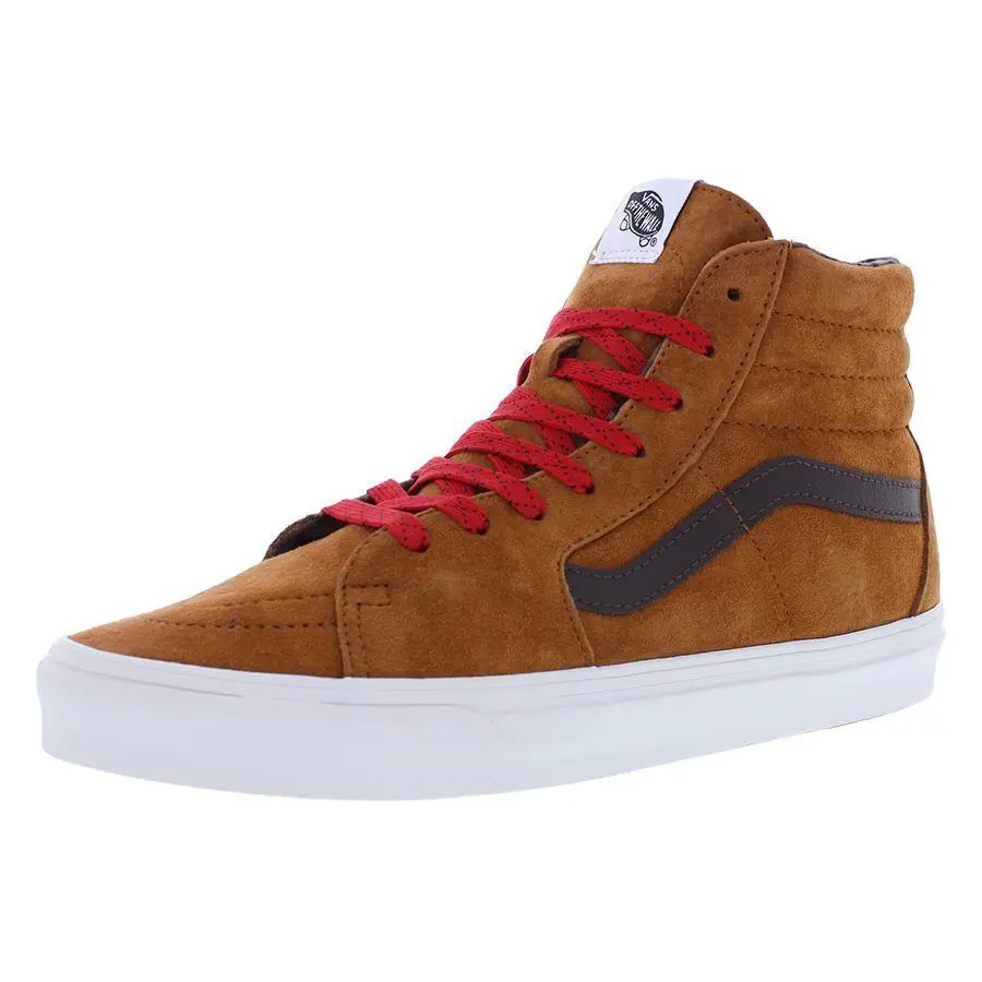 Vans shoes - Pig Suede Plaid Glazed Ginger, Main: Brown 3