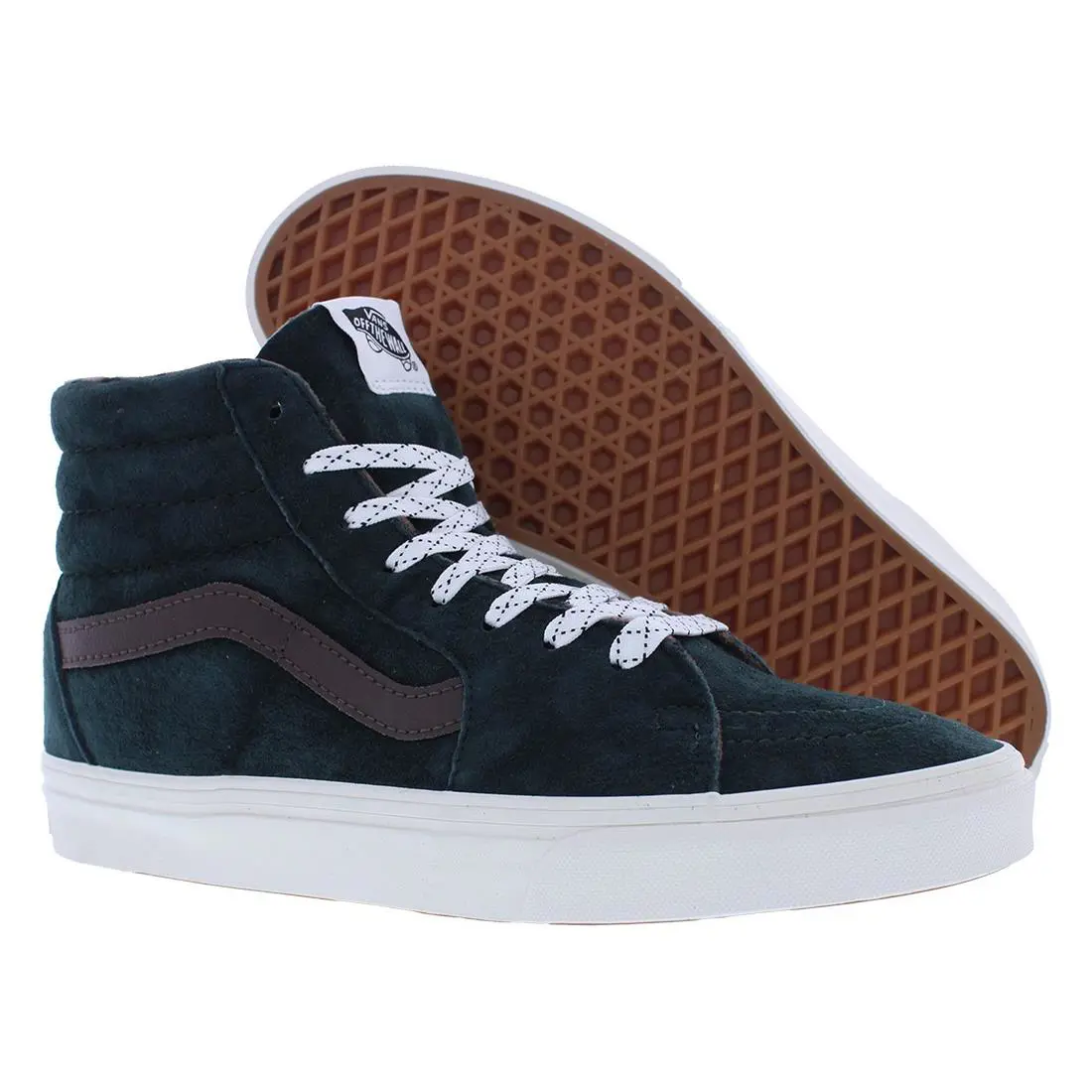 Vans shoes - Pig Suede Plaid Scarab, Main: Green 4