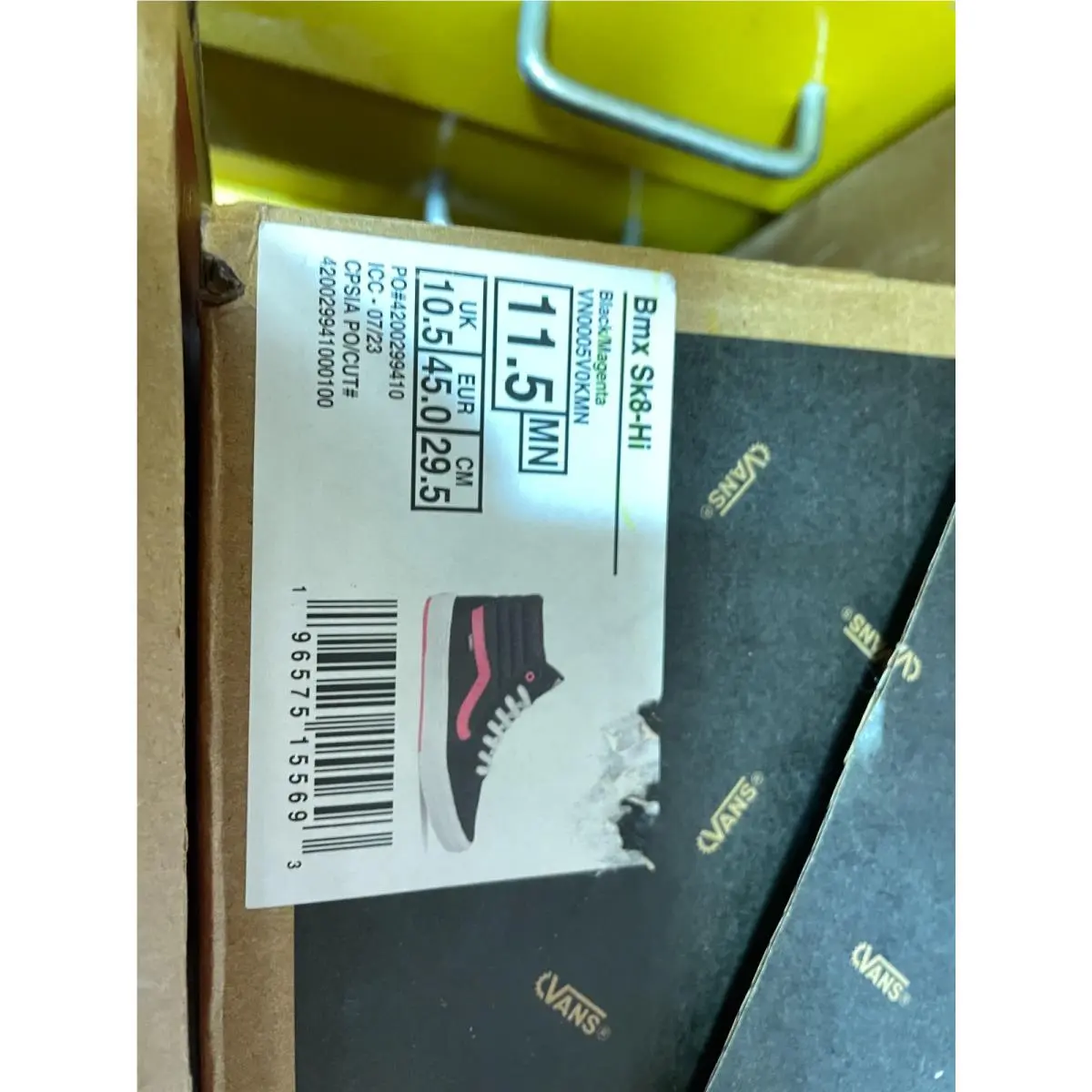 Vans shoes - bmx sk8 hi - bmx - VN0005V0KMN - Multicolor 5
