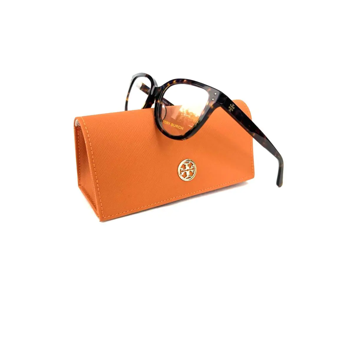 Tory Burch Frames Dark Tortoise Acetate TY2121U 1728 53 18 140 Eyeglasses