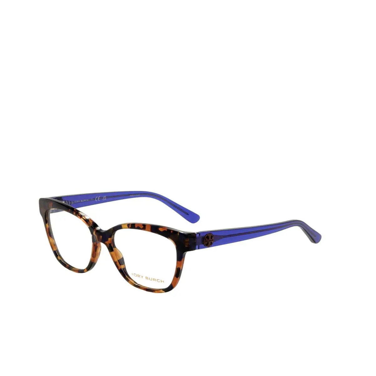 Tory Burch Women`s 51mm Blue Flake Tortoise Opticals TY2079-1683-51