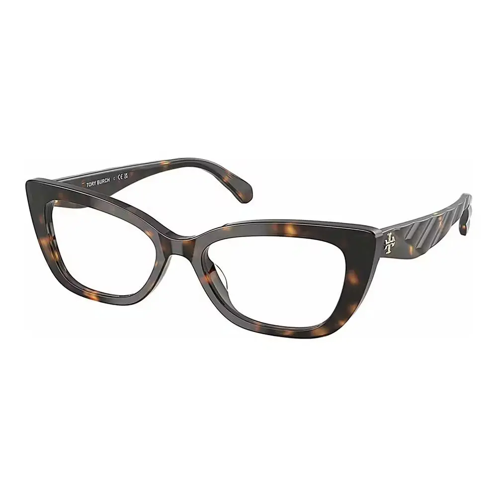 Tory Burch TY 2155U 1964 Dark Tortoise Plastic Cat-eye Eyeglasses 52mm