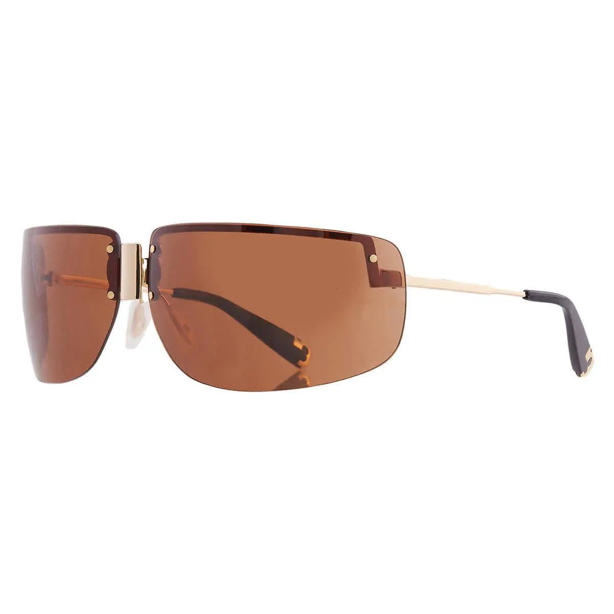 Tory Burch Brown Square Ladies Sunglasses TY5015M 334373 75 TY5015M 334373 75