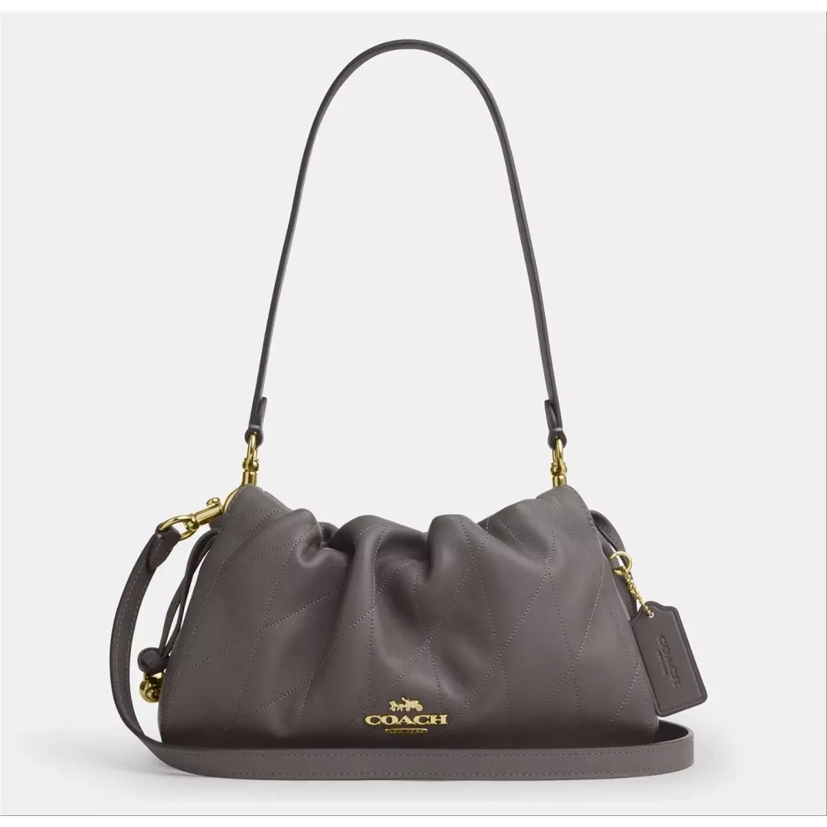 Coach Faye Shoulder Bag with Quilting/bows CCZ54/CDY95