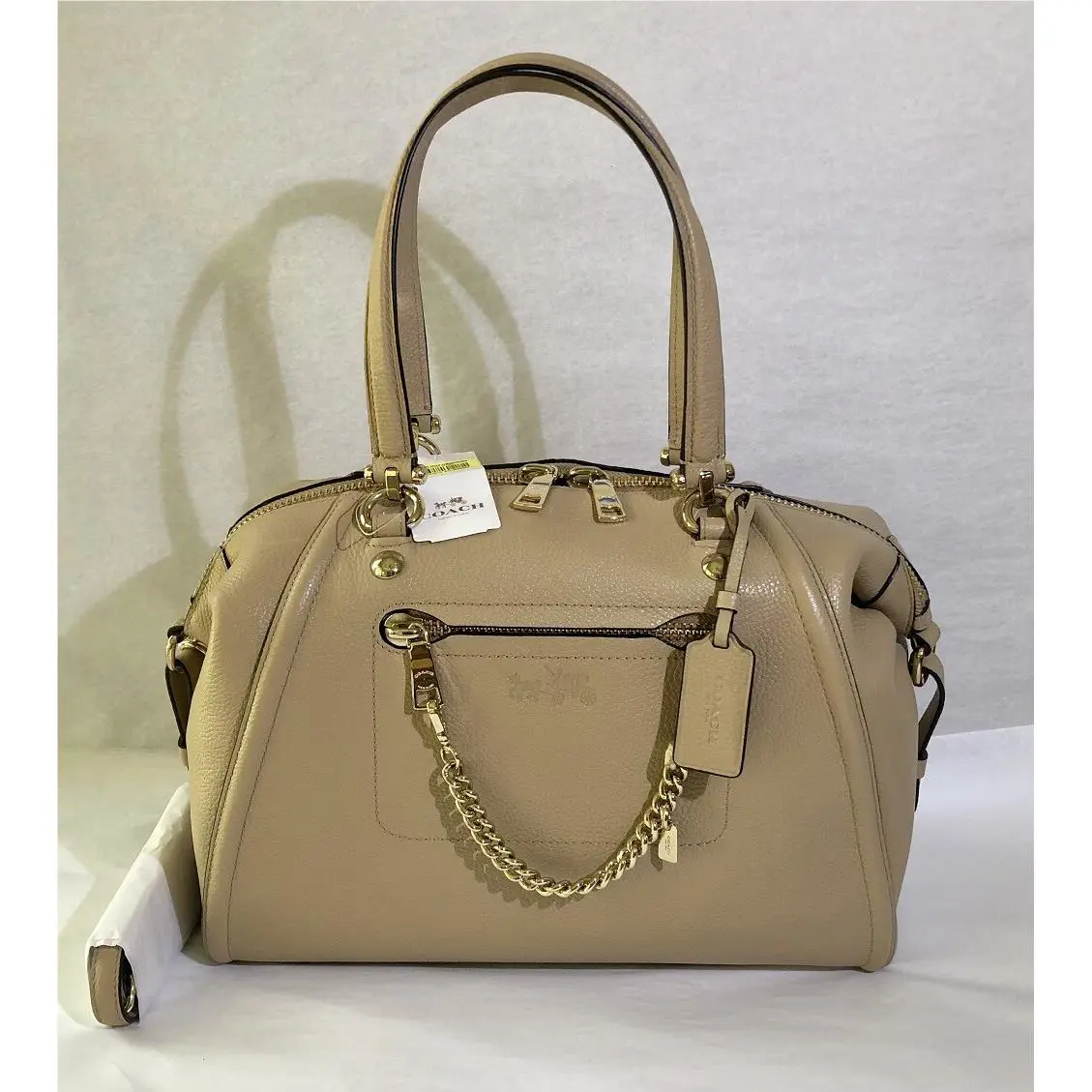 Coach Prairie Chain Satchel Handbag