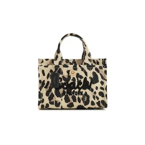 Women`s Camo Cargo Tote 20 B4/Natural Leopard by Coach