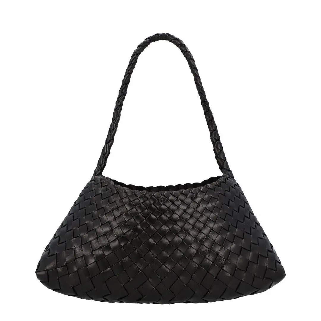 Coach Dragon Diffusion Rosanna Leather Shoulder Bag Women`s Black
