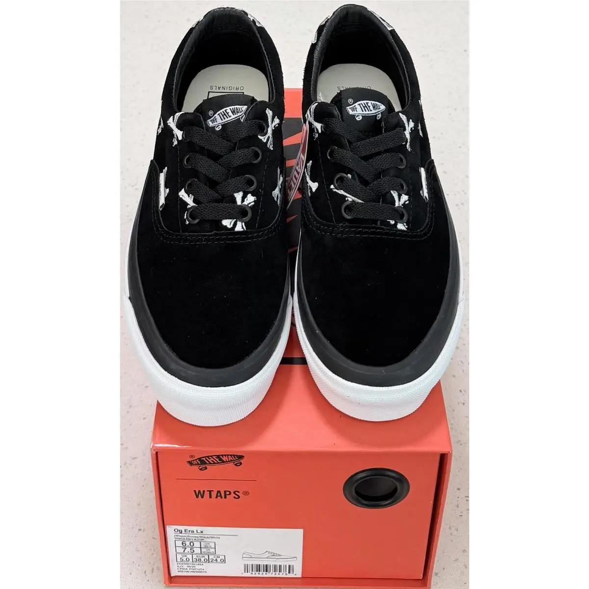 Vans shoes - VANS Og Era Lx - Era - VN0A4BVA20P - Bones/Black/White 4