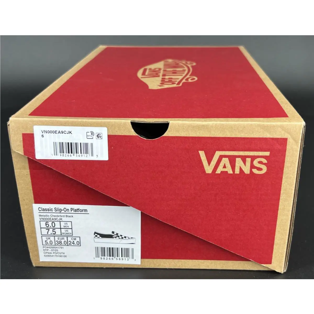 Vans shoes - VANS Classic - Classic - VN000EA9CJK - Multicolor, Manufacturer: Black (UPC: 198266569123) 3