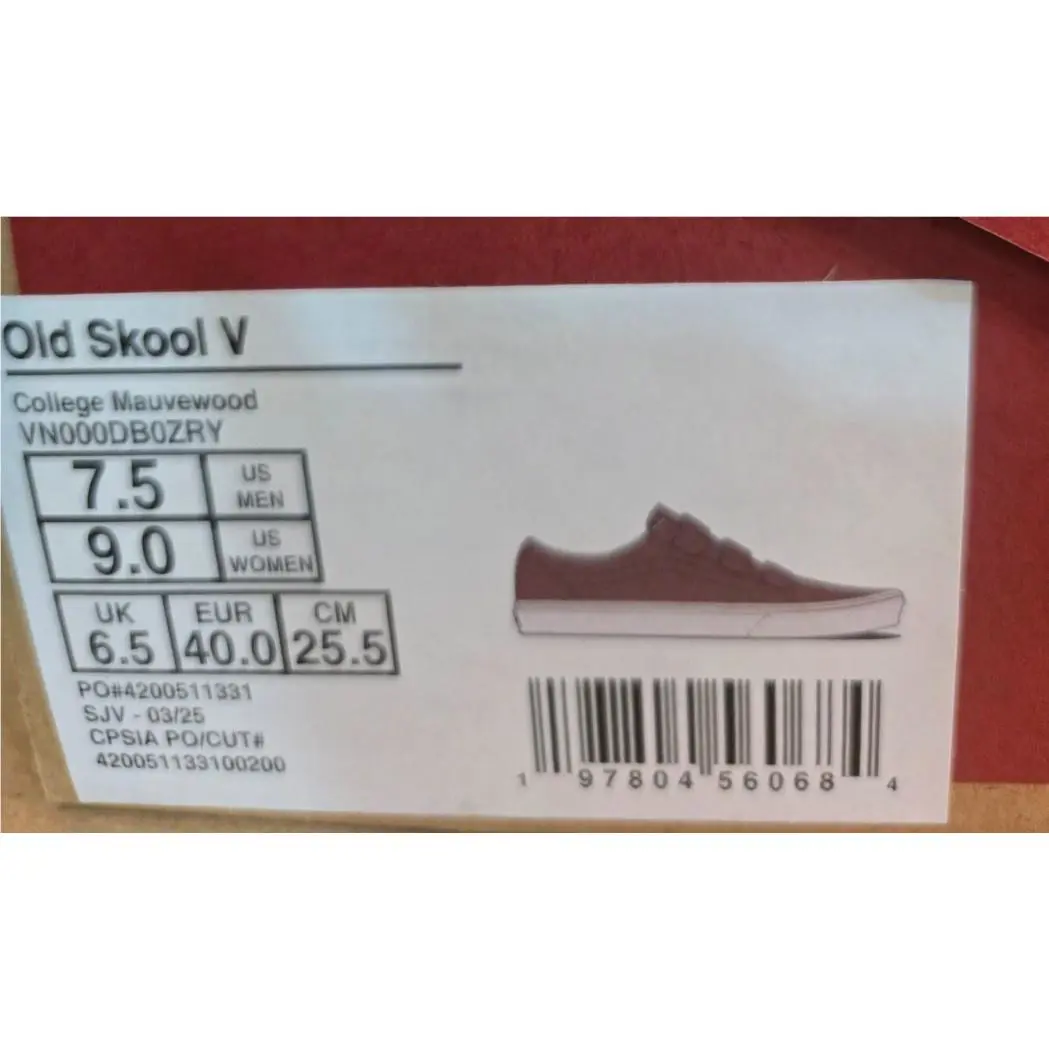 Vans shoes - Vans Old Skool - Old Skool - Pink (UPC: 197804560684) 6