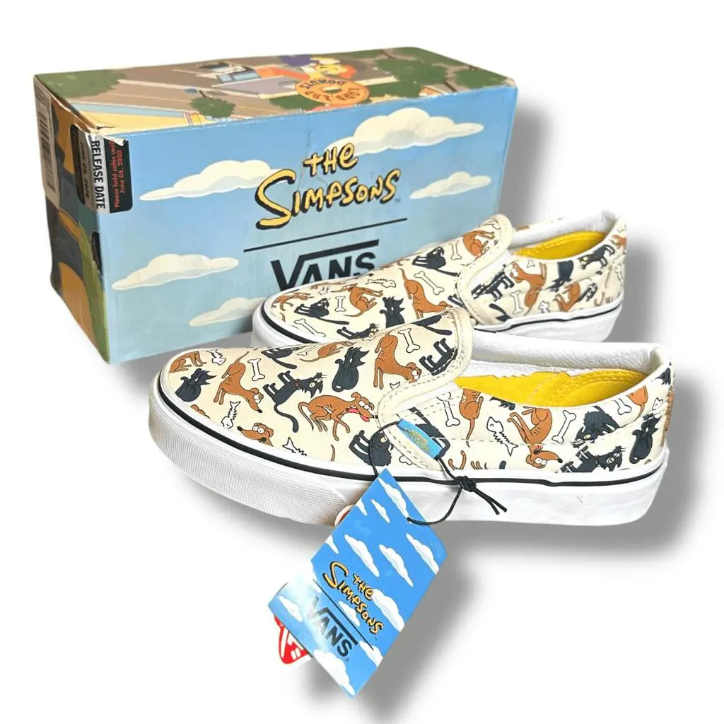 Vans shoes - Vans × Simpsons Family Pets Slip‑Ons - Multicolor, Exterior: Multicolor 4
