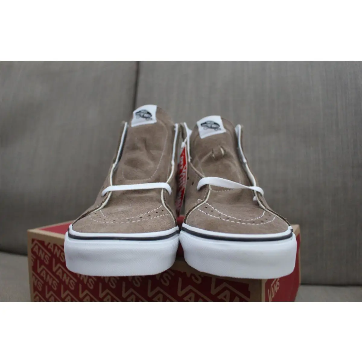 Vans shoes - VANS Sk8-Hi - Brown 0