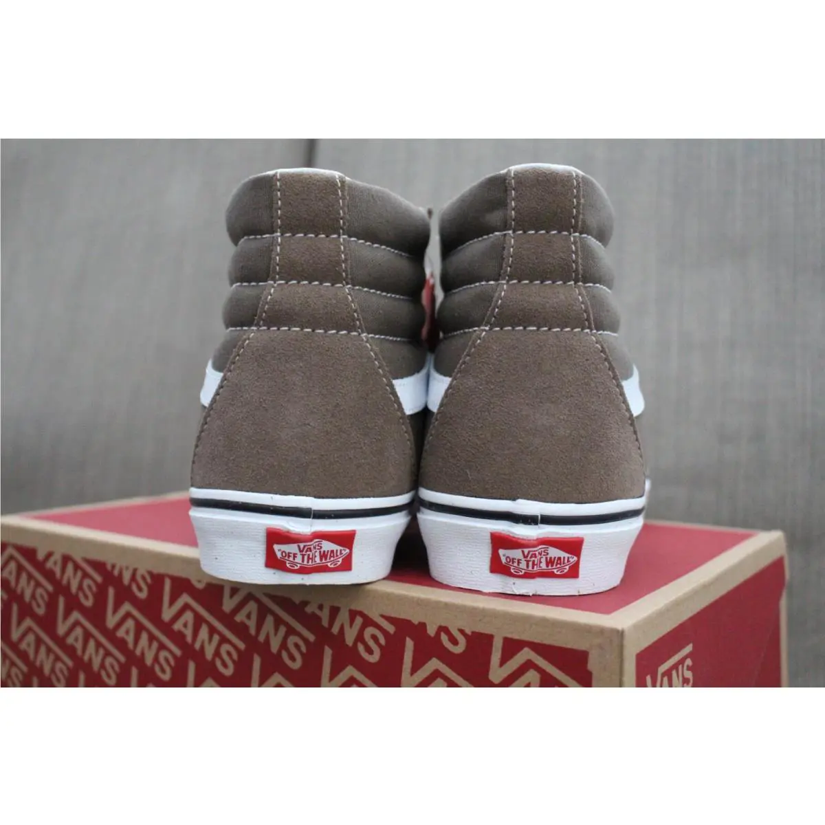 Vans shoes - VANS Sk8-Hi - Brown 3